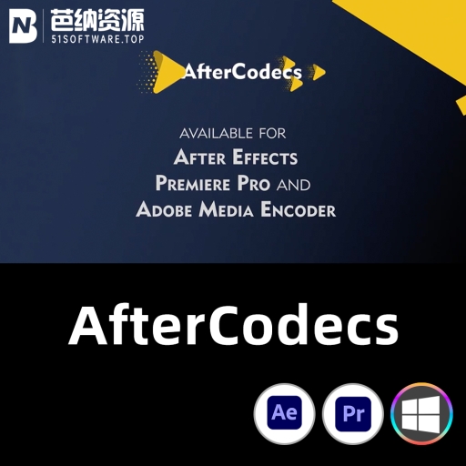 AE/PR插件-WIN版中文汉化快速导出MP4格式 特殊编码加速输出渲染 AfterCodecs v1.10.11 一键安装包