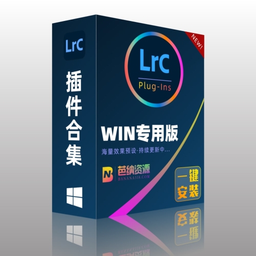LrC预设合集-WIN版Lightroom调色胶片预设插件日系小清新复古电影人像精修一键安装包